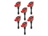 MSD Ignition Coil - Blaster Series - Fits Nissan/Infiniti 3.7L - Red - 6-Pack (MSD-2827946) - MSD - VQ Boys Performance