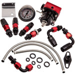 Universal Adjustable Fuel Pressure Regulator Kit (-6AN) - Maxpeedingrods - VQ Boys Performance